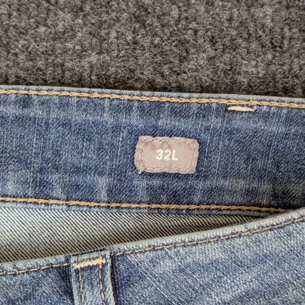 Ariat Rebar Mid Rise Boot Jeans Mens 32L Medium Wash Blue Denim Workwear